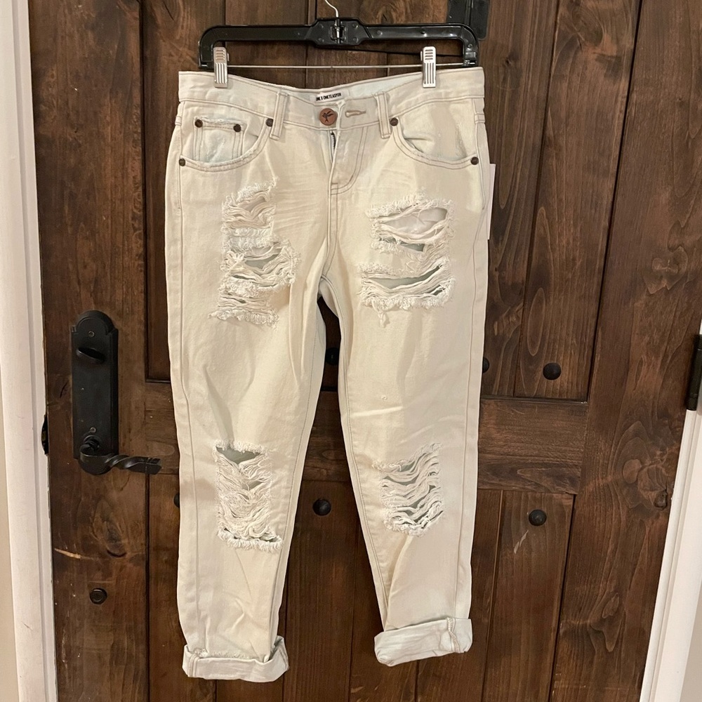 One Teaspoon Awesome Baggies size 25 jeans (NWT)